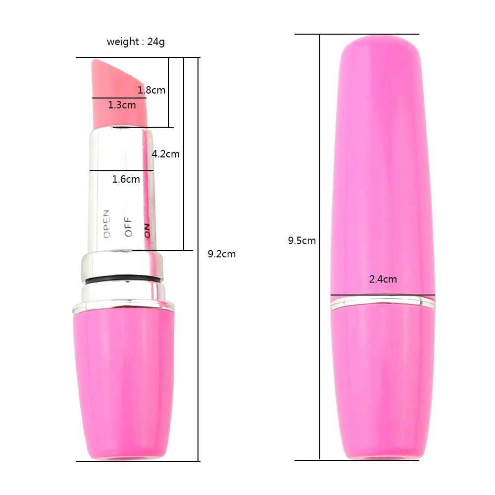 Mini Lipstick Vibrator