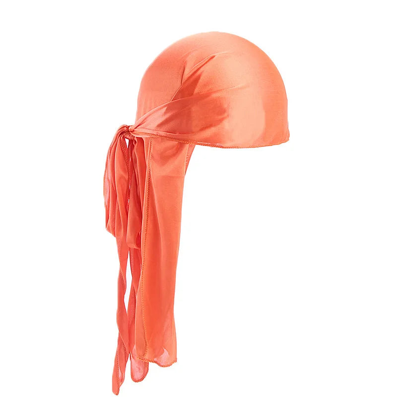 Unisex Silky Long Tail Durag