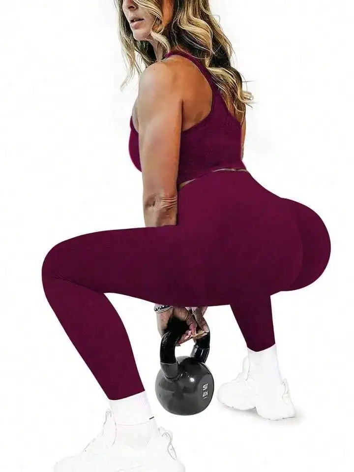 Women’s Seamless High-Waist Yoga Leggings