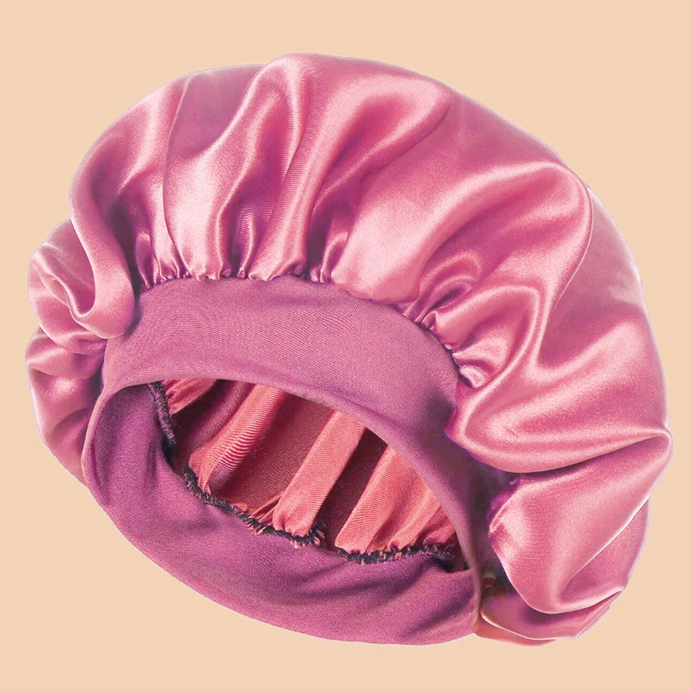 (1pc) Women’s Satin Shower Cap
