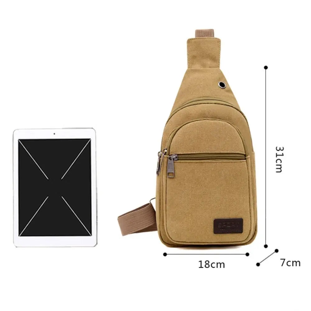 Men’s Canvas Sling Bag
