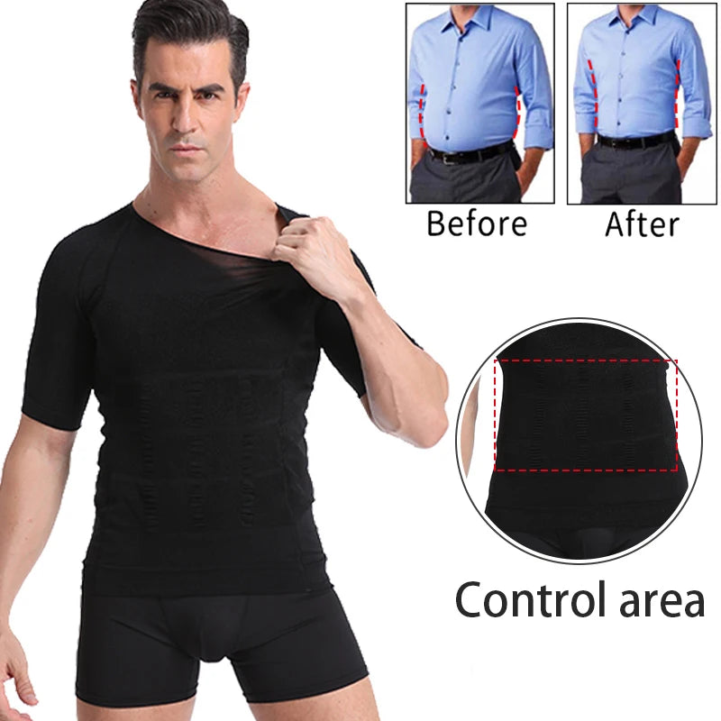 Men’s Compression Body Shaper Vest
