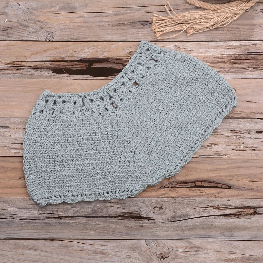 Sexy Hollow Out Hook Bikini Set