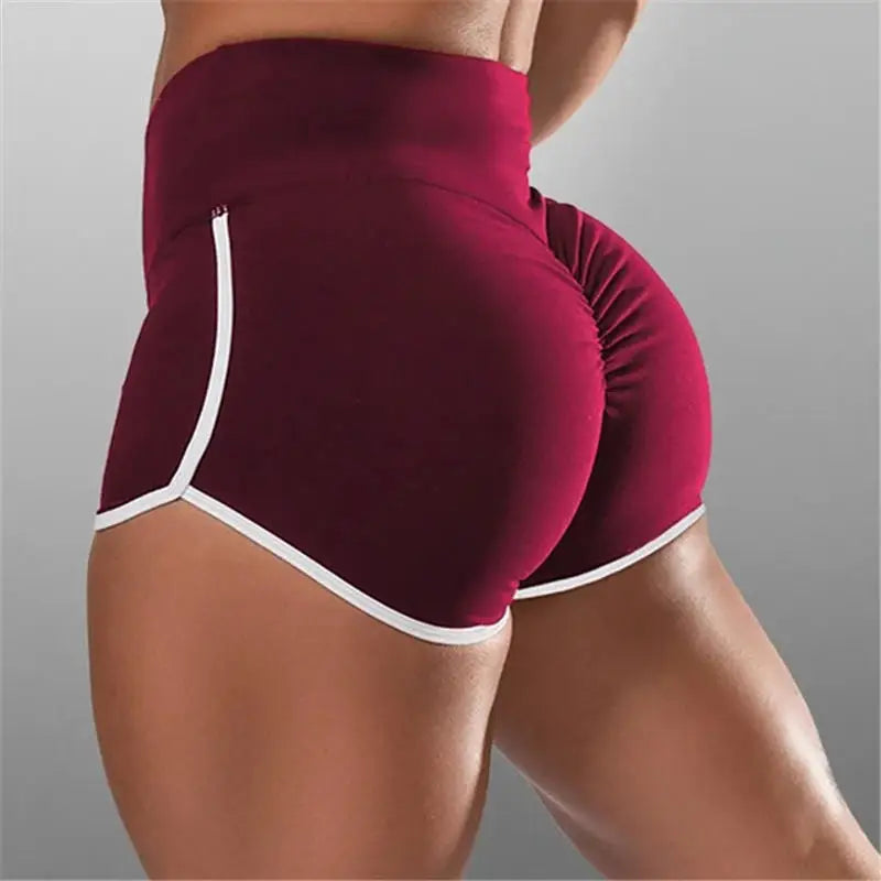 Women's High-Waist Gym Shorts