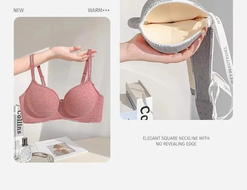 Sujetador push-up engrosado de 6 cm para pecho pequeño