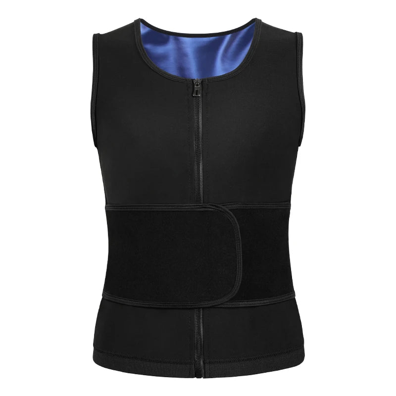 Vensslim Men Compression Shaper with Zipper Weight Loss