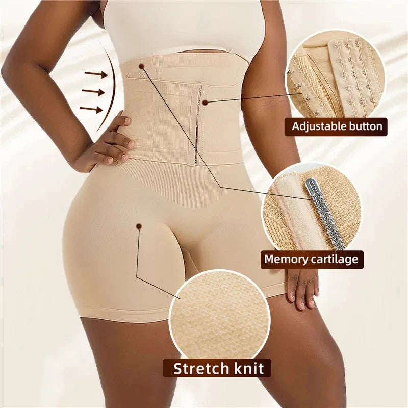 Women’s High-Waist Tummy Control Shapewear Shorts