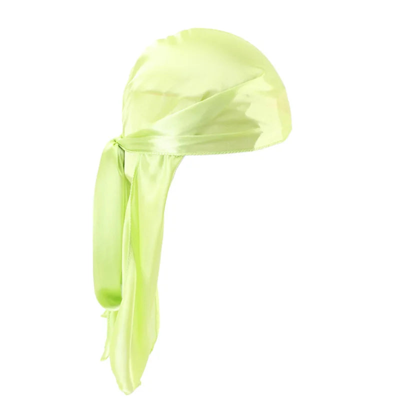Unisex Silky Long Tail Durag