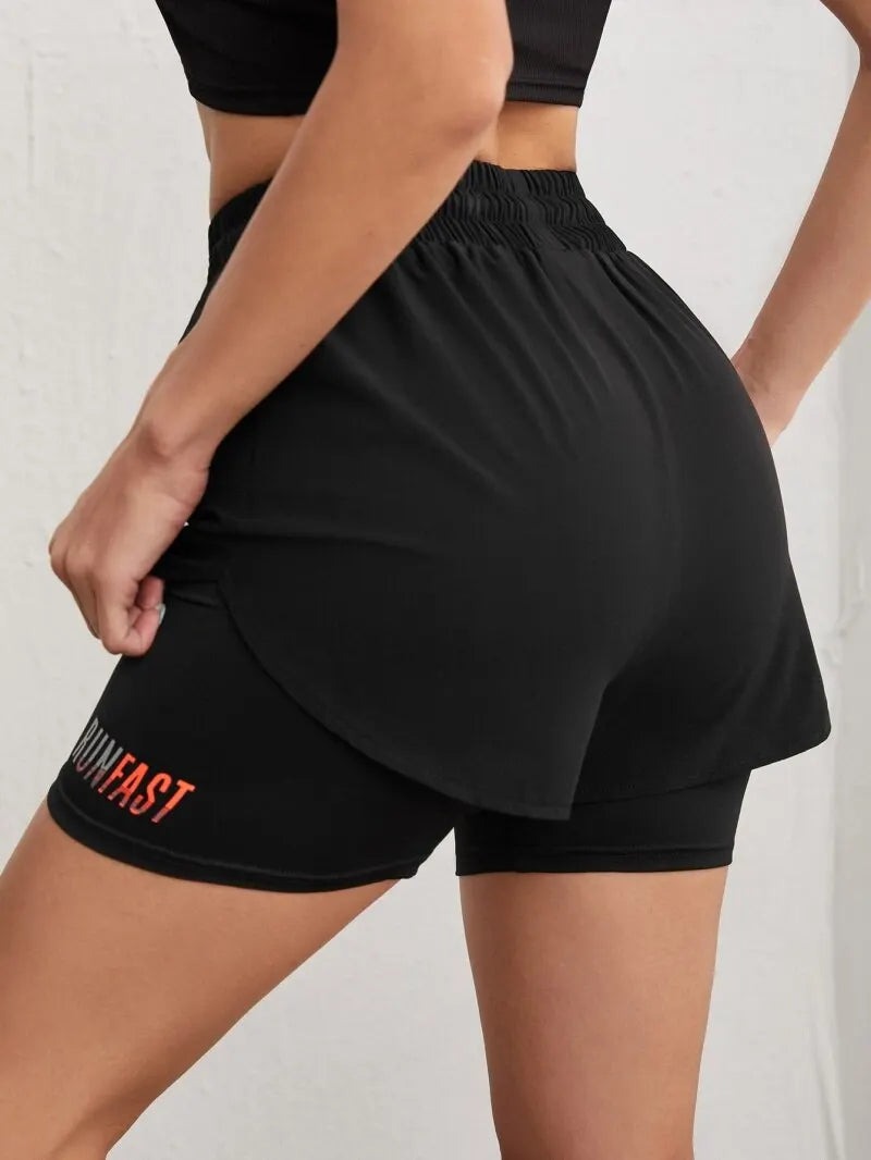 Women’s High-Rise Yoga Shorts