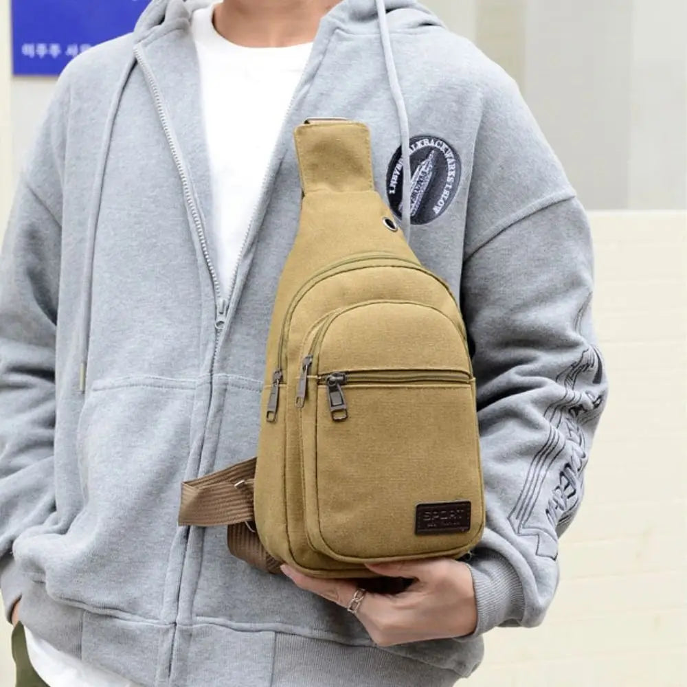 Men’s Canvas Sling Bag