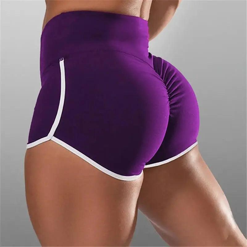 Women's High-Waist Gym Shorts