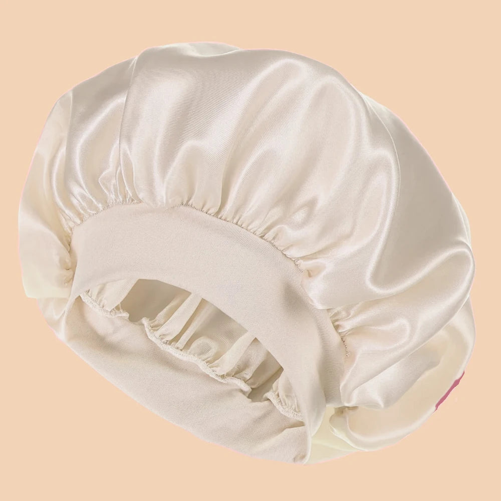 (1pc) Women’s Satin Shower Cap