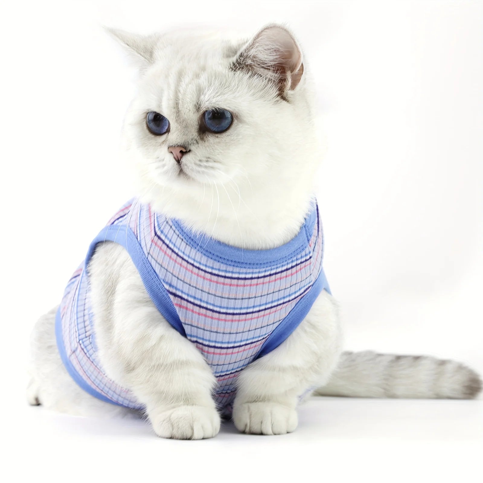Cotton Pet Sweater Vest for Cats & Small Dogs Chihuahua