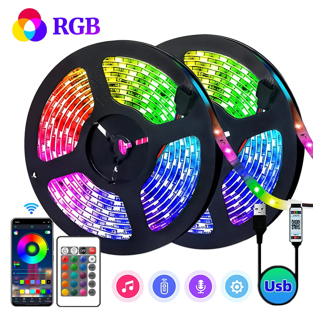 LED Strip Lights RGB 3535 - 5V 1M-30M