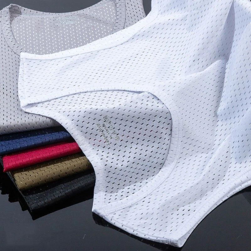 Men’s Sleeveless Mesh Top