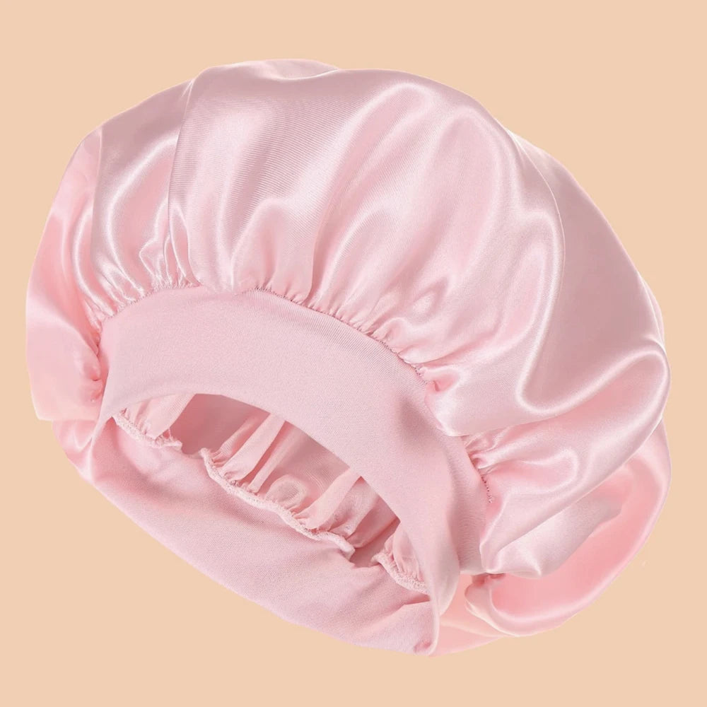 (1pc) Women’s Satin Shower Cap