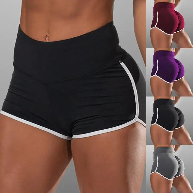 Women's High-Waist Gym Shorts