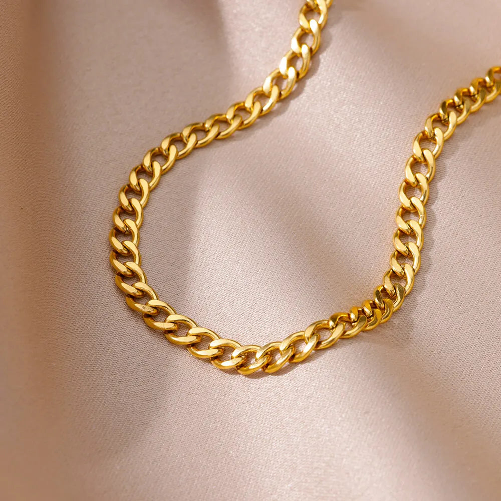 Twisted Gold Anklet