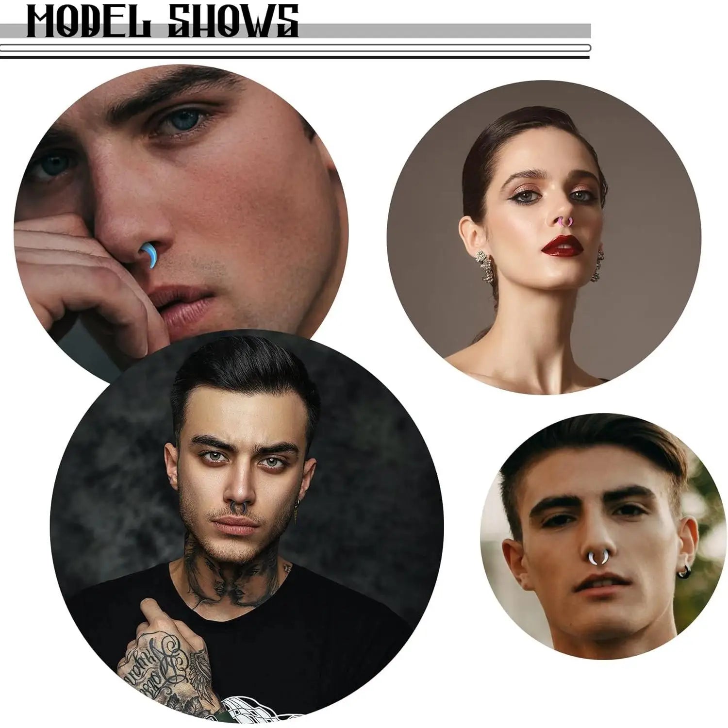 Unisex Septum Piercing Kit