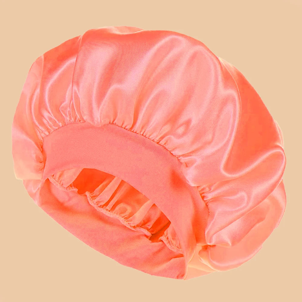 (1pc) Women’s Satin Shower Cap