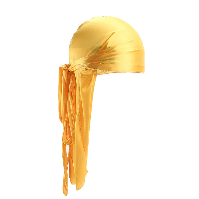 Unisex Silky Long Tail Durag
