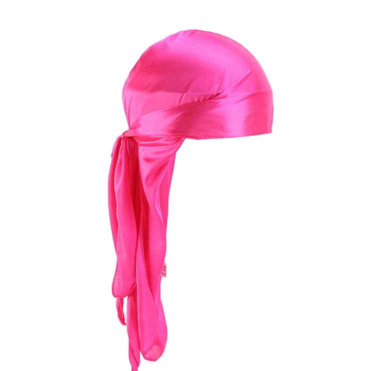 Unisex Silky Long Tail Durag