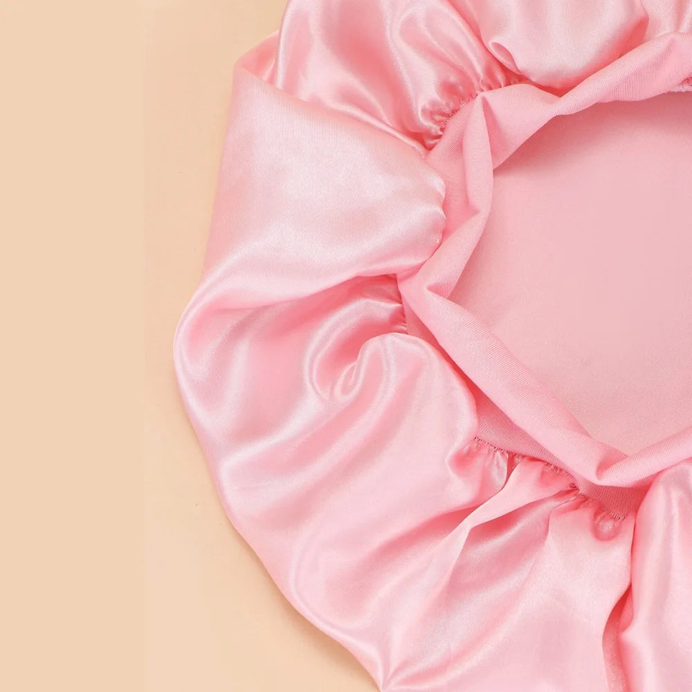 (1pc) Women’s Satin Shower Cap