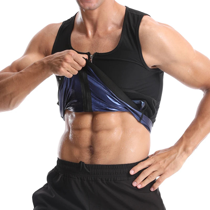 Vensslim Men Compression Shaper with Zipper Weight Loss