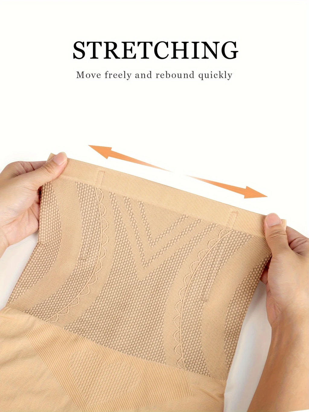 1 pieza de bragas sin costuras de cintura alta