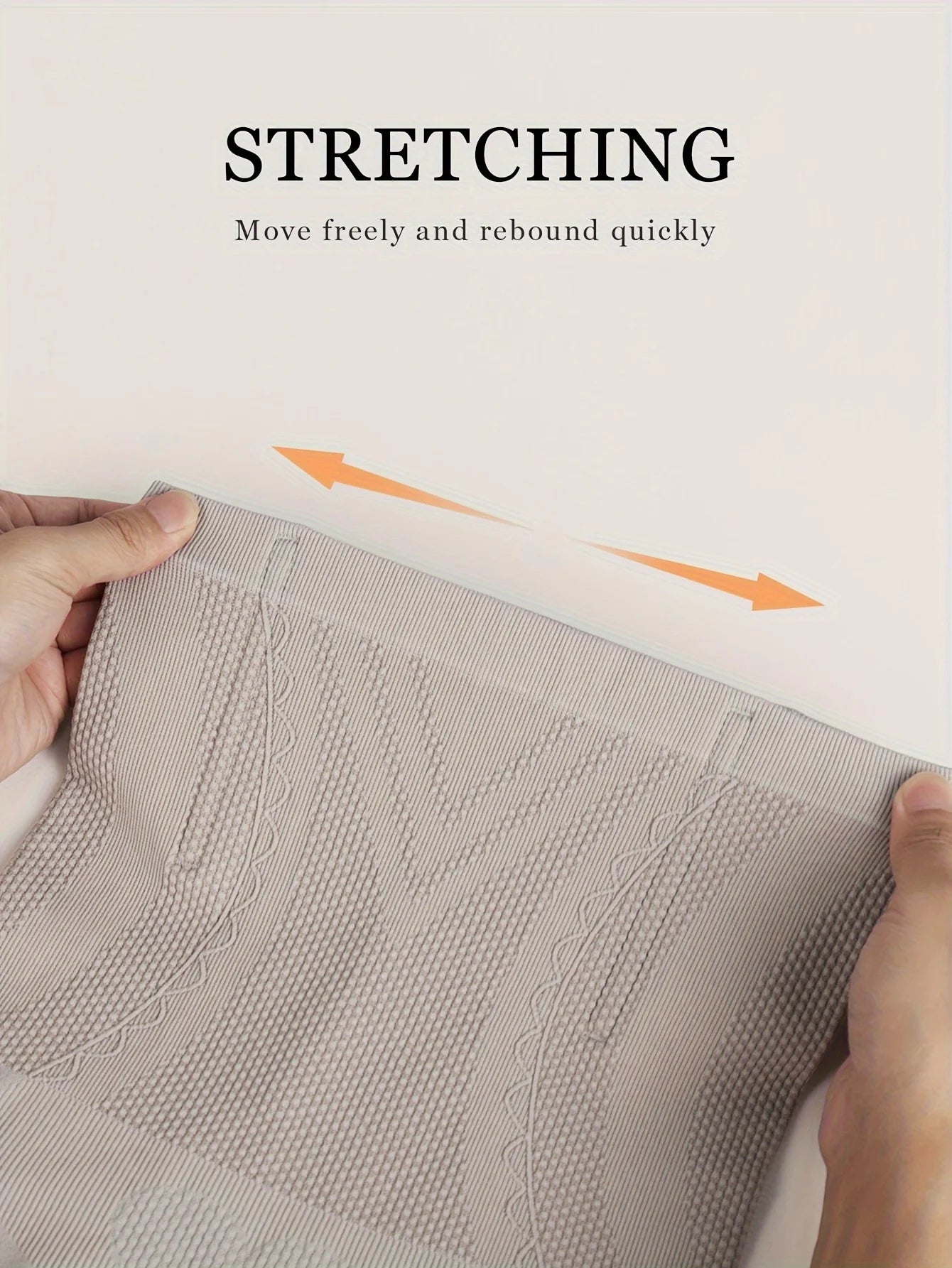 1 pieza de bragas sin costuras de cintura alta