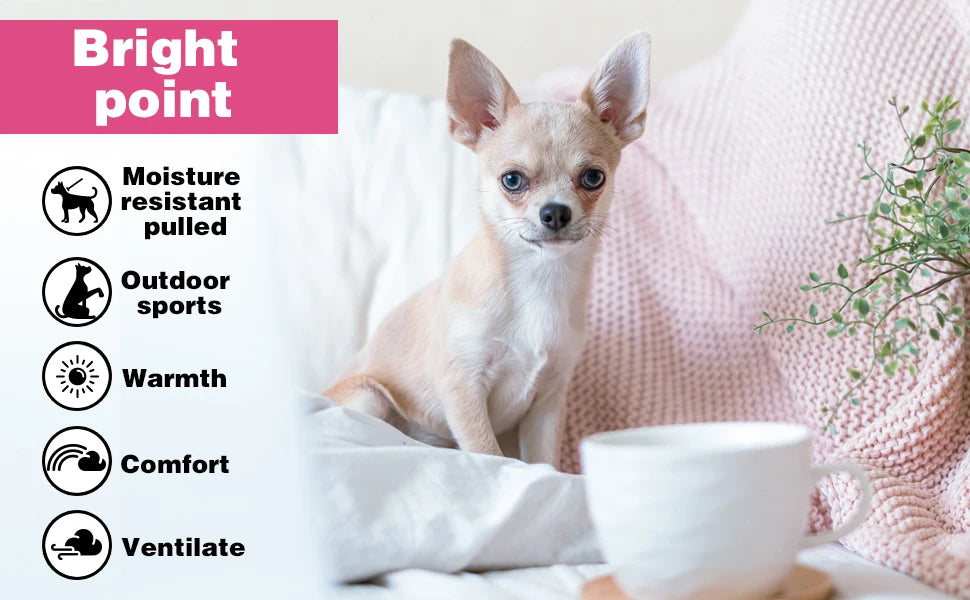 Cotton Pet Sweater Vest for Cats & Small Dogs Chihuahua