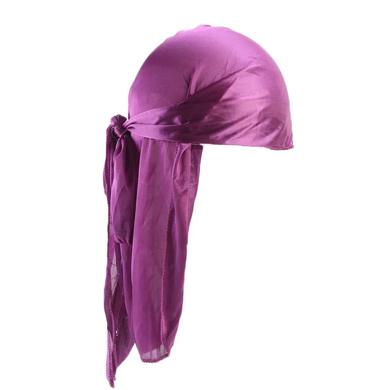 Unisex Silky Long Tail Durag