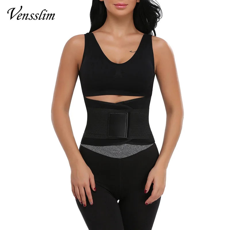 Women Sauna Waist Trainer & Abdomen Trimmer Belt