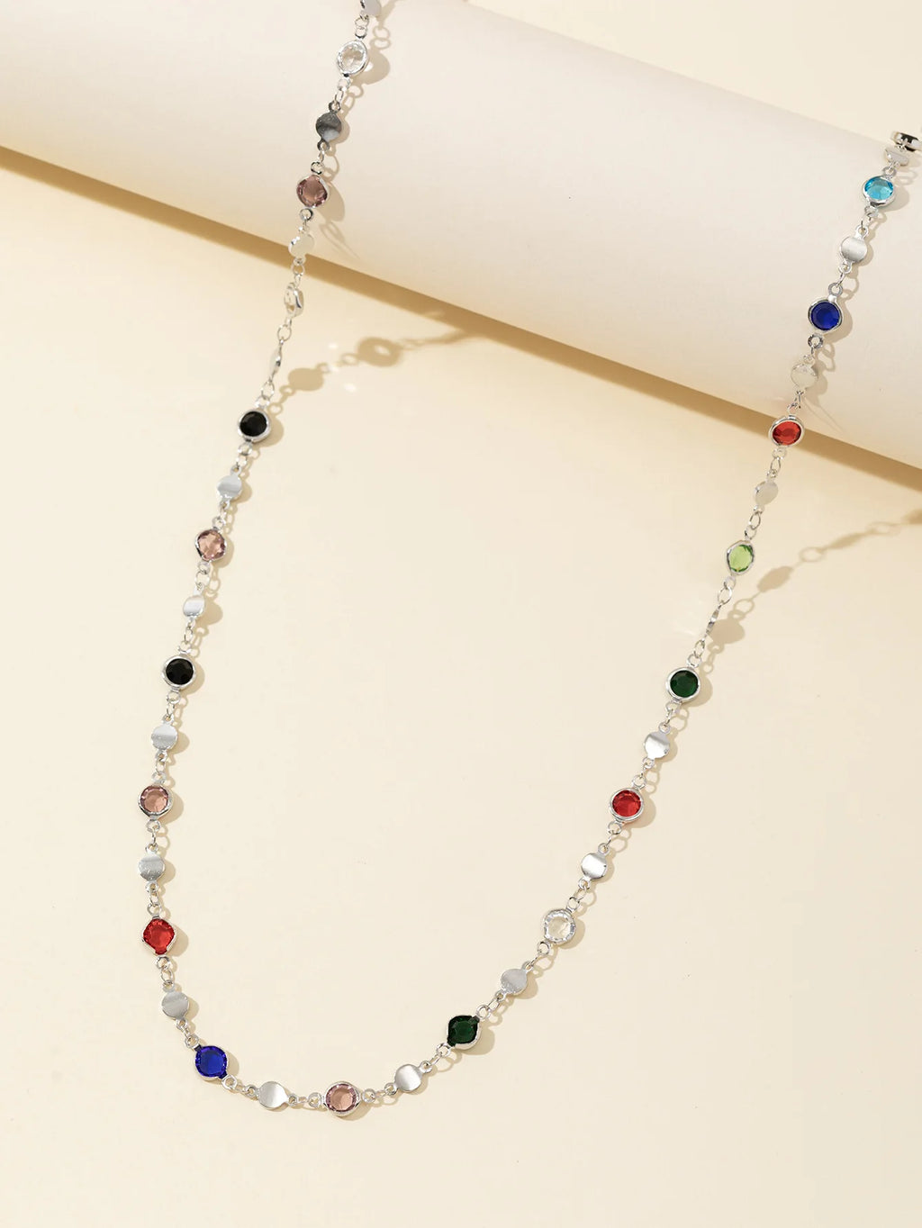 Colorful Blue Evil Eye Necklace