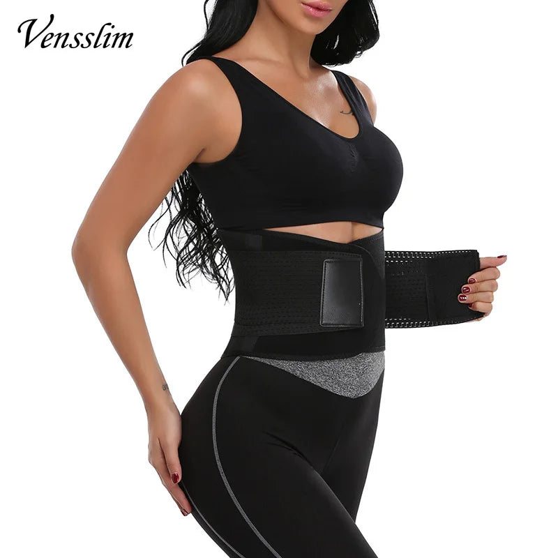 Women Sauna Waist Trainer & Abdomen Trimmer Belt