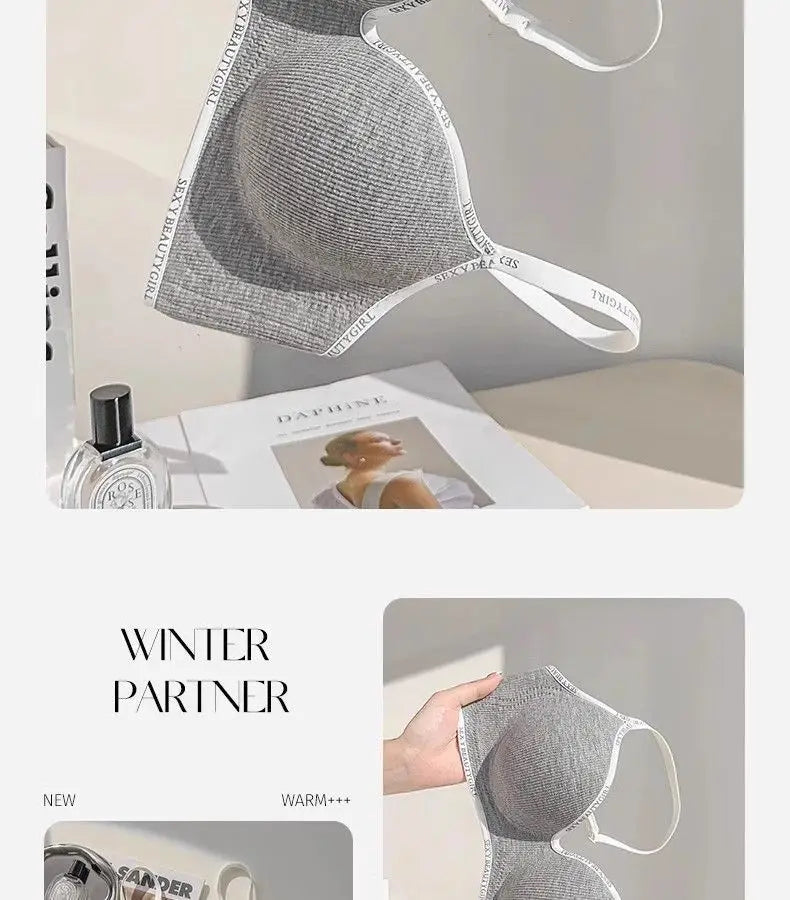 Sujetador push-up engrosado de 6 cm para pecho pequeño