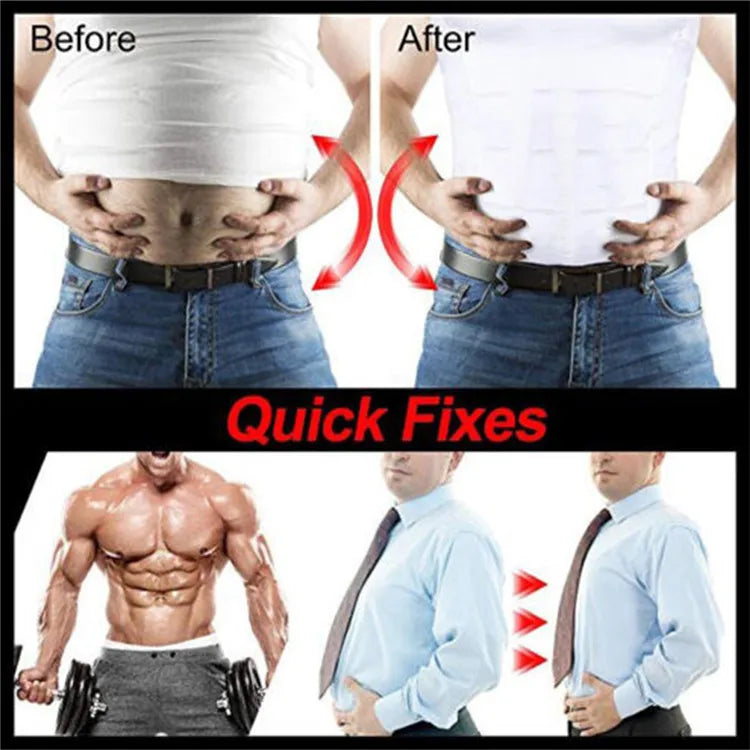 Men’s Compression Body Shaper Vest