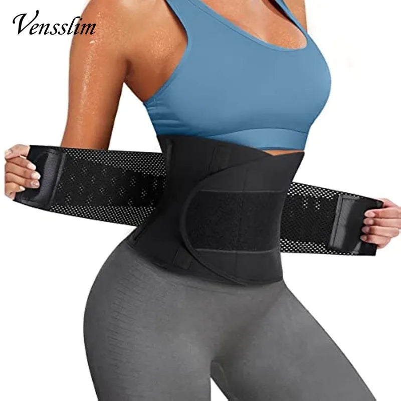 Women Sauna Waist Trainer & Abdomen Trimmer Belt
