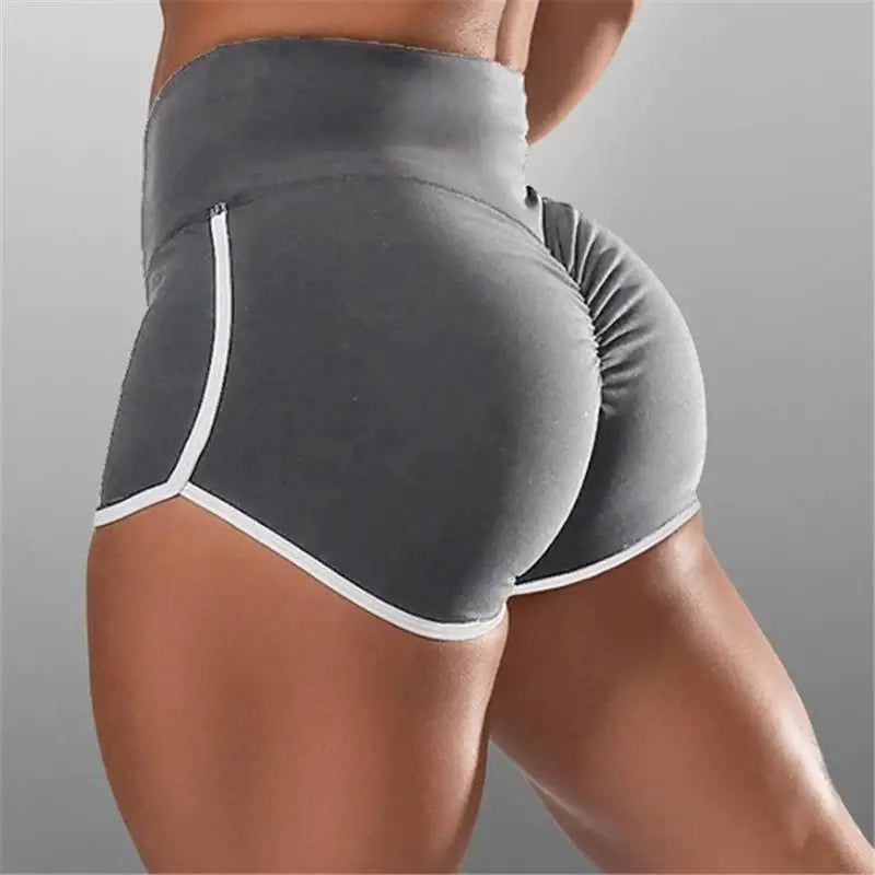 Women's High-Waist Gym Shorts