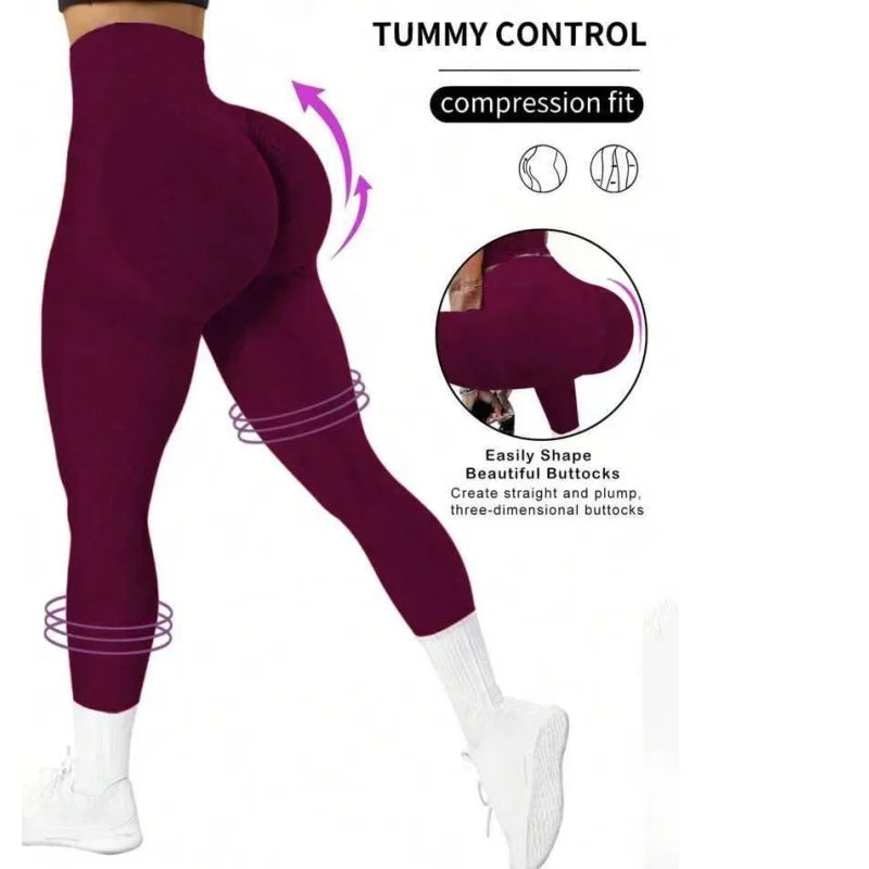 Women’s Seamless High-Waist Yoga Leggings