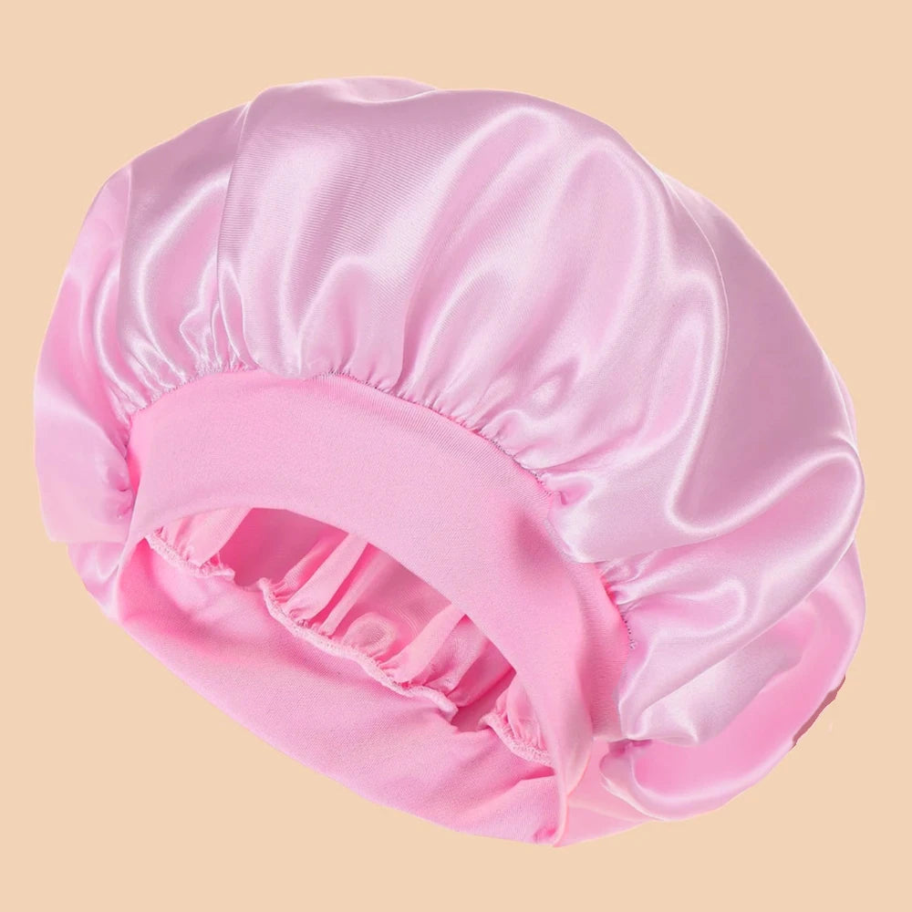 (1pc) Women’s Satin Shower Cap