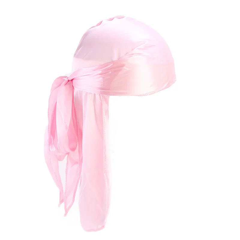 Unisex Silky Long Tail Durag