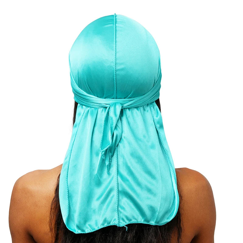 Unisex Silky Long Tail Durag