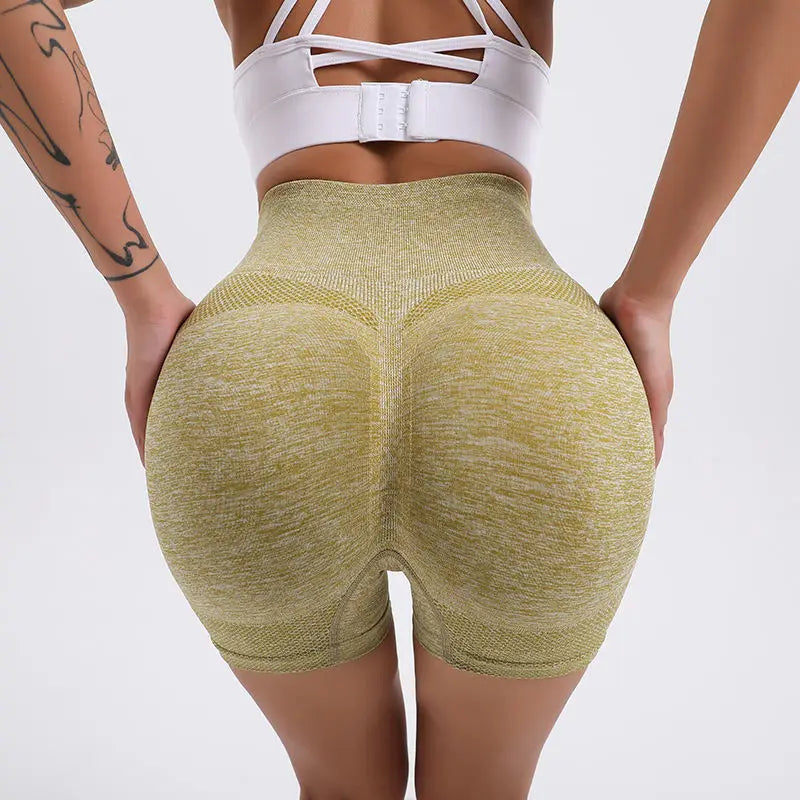 Women’s Seamless Yoga Shorts – Fitness