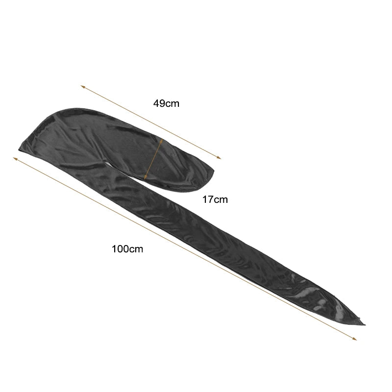Unisex Silky Long Tail Durag
