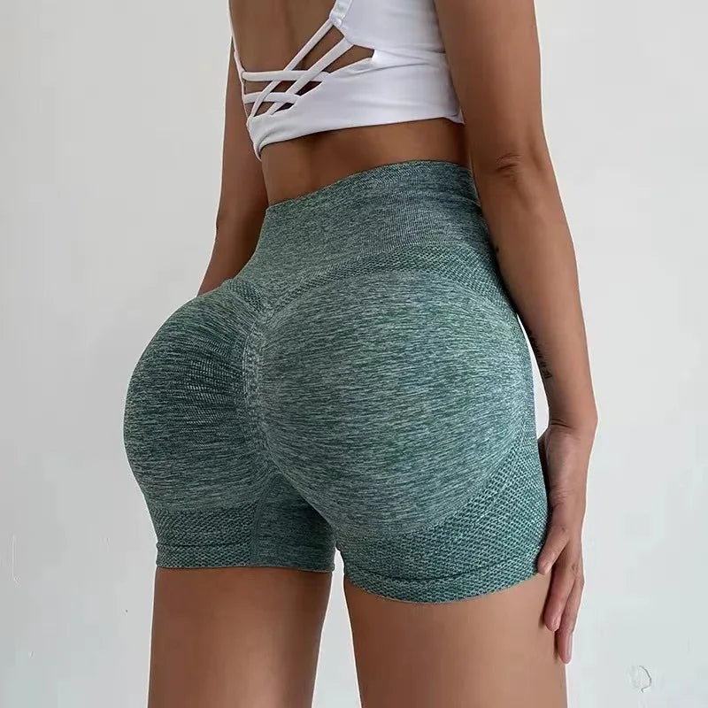 Women’s Seamless Yoga Shorts – Fitness