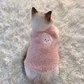 Warm Winter Pet Vest for Cats & Small Dogs
