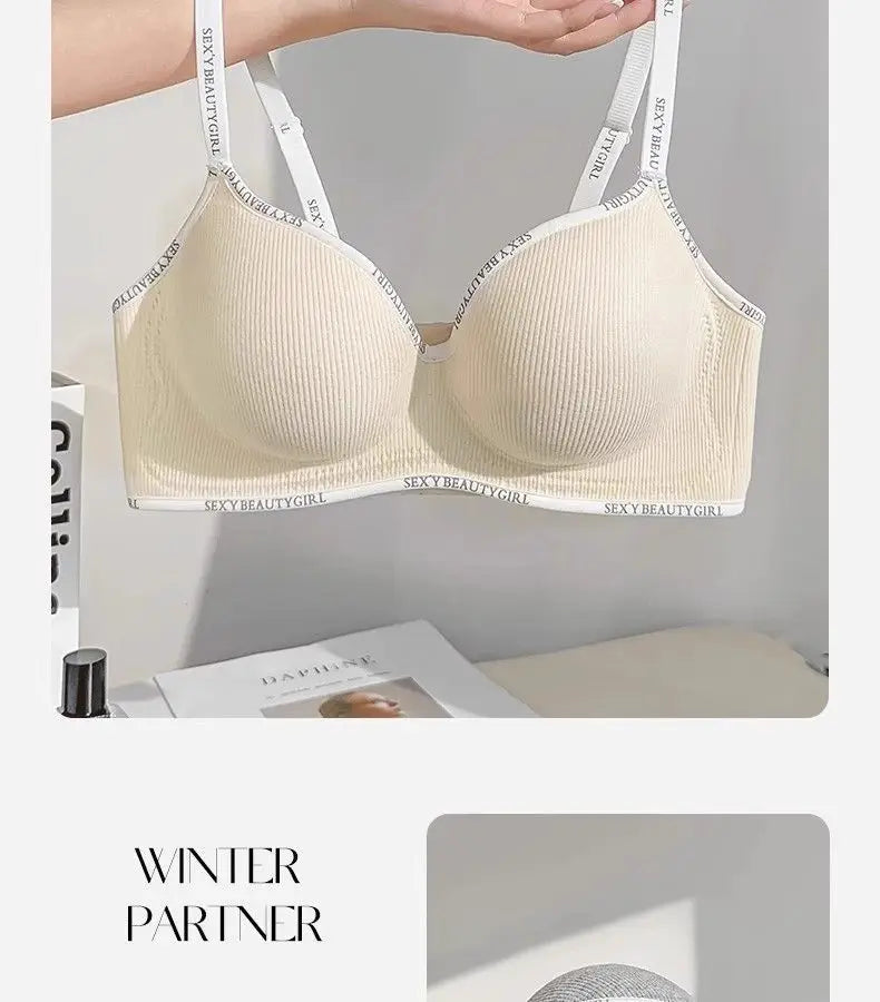 Sujetador push-up engrosado de 6 cm para pecho pequeño