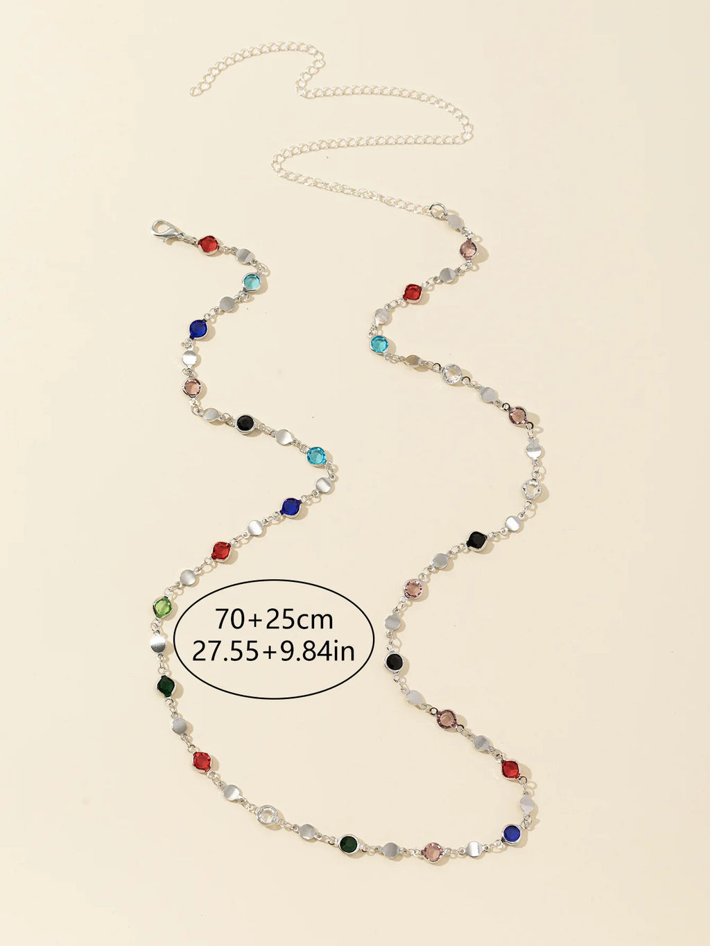 Colorful Blue Evil Eye Necklace