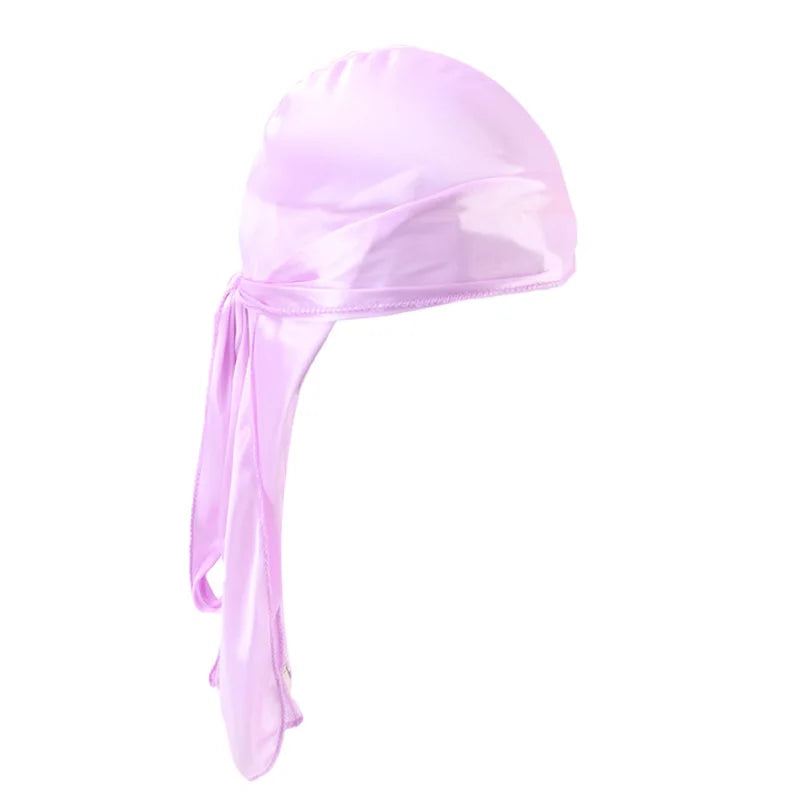 Unisex Silky Long Tail Durag